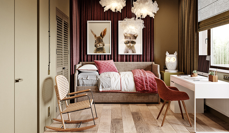 Дизайн проект 2-х комнатная квартира