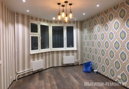 Ремонт комнаты 19 м2 в Мытищах на ул. Борисовка